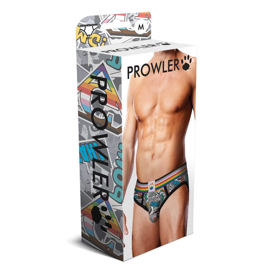 Comic Book Brief - M - EroticToyzProducten,Lingerie,Lingerie voor Hem,Briefs,,MannelijkProwler