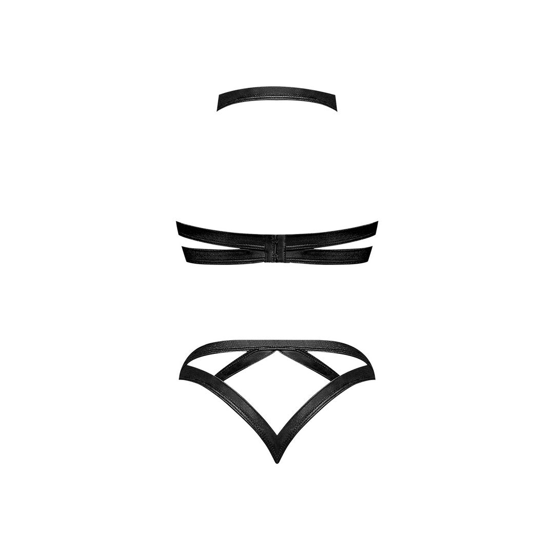 Concordia - XL - EroticToyzProducten,Lingerie,Lingerie voor Haar,2 - Delige Set,Fetishkleding voor Haar,,VrouwelijkMagic Silk