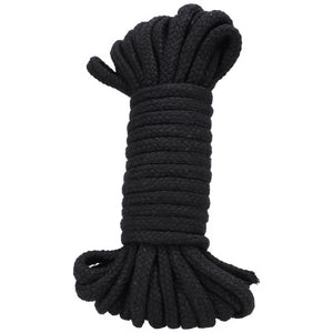 Cotton Rope - 32 ft - Black - EroticToyzProducten,Toys,Fetish,Touwen,Nieuwe Producten,,GeslachtsneutraalDoc Johnson