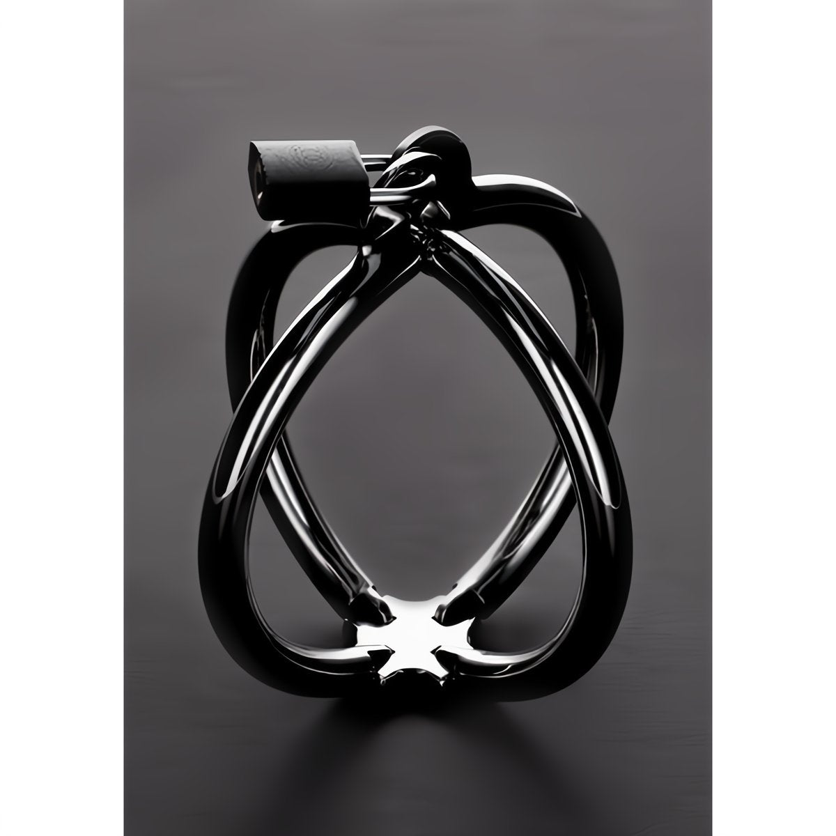 Criss Cross Hand Restraint - EroticToyzProducten,Toys,Fetish,Fetish - Accessoires,,GeslachtsneutraalSteel by Shots