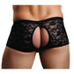 Crotchless Panty - S/M Zwart - EroticToyzStringsMale Power