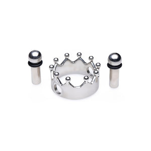 Crowned Magentic Nipple Clamps - EroticToyzProducten,Toys,Tepel Toys VacuÃ¼m Toys,Tepelklemmen,,GeslachtsneutraalXR Brands