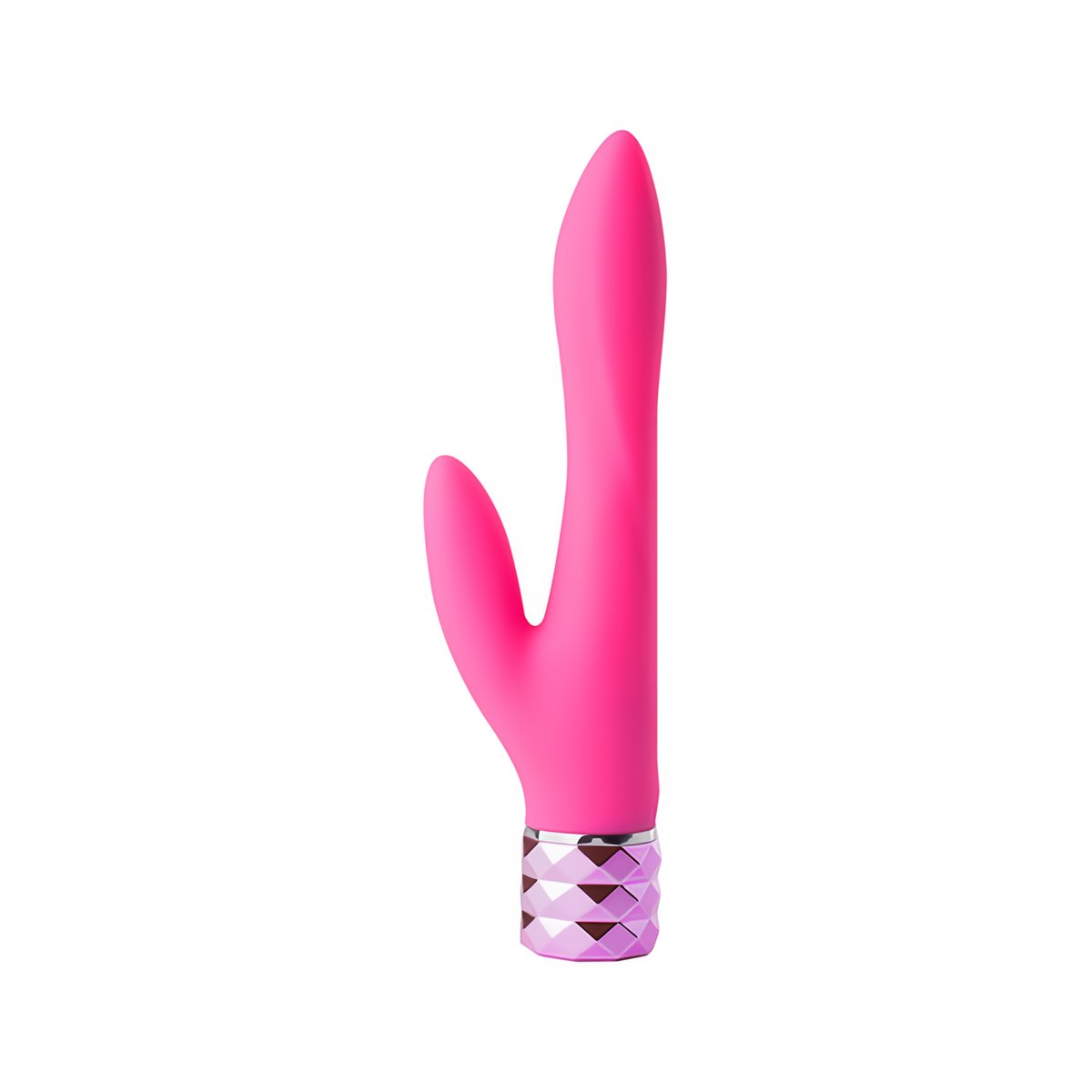 'Crystal Gems Victoria Silicone Vibrator 10 Snelheden - Paars' - EroticToyzRabbit VibratorsMaiatoys