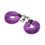 Cuffed in Fur - Furry Handcuffs - Purple - EroticToyzProducten,Toys,Fetish,Boeien,Handboeien,Nieuwe Producten,,GeslachtsneutraalXR Brands