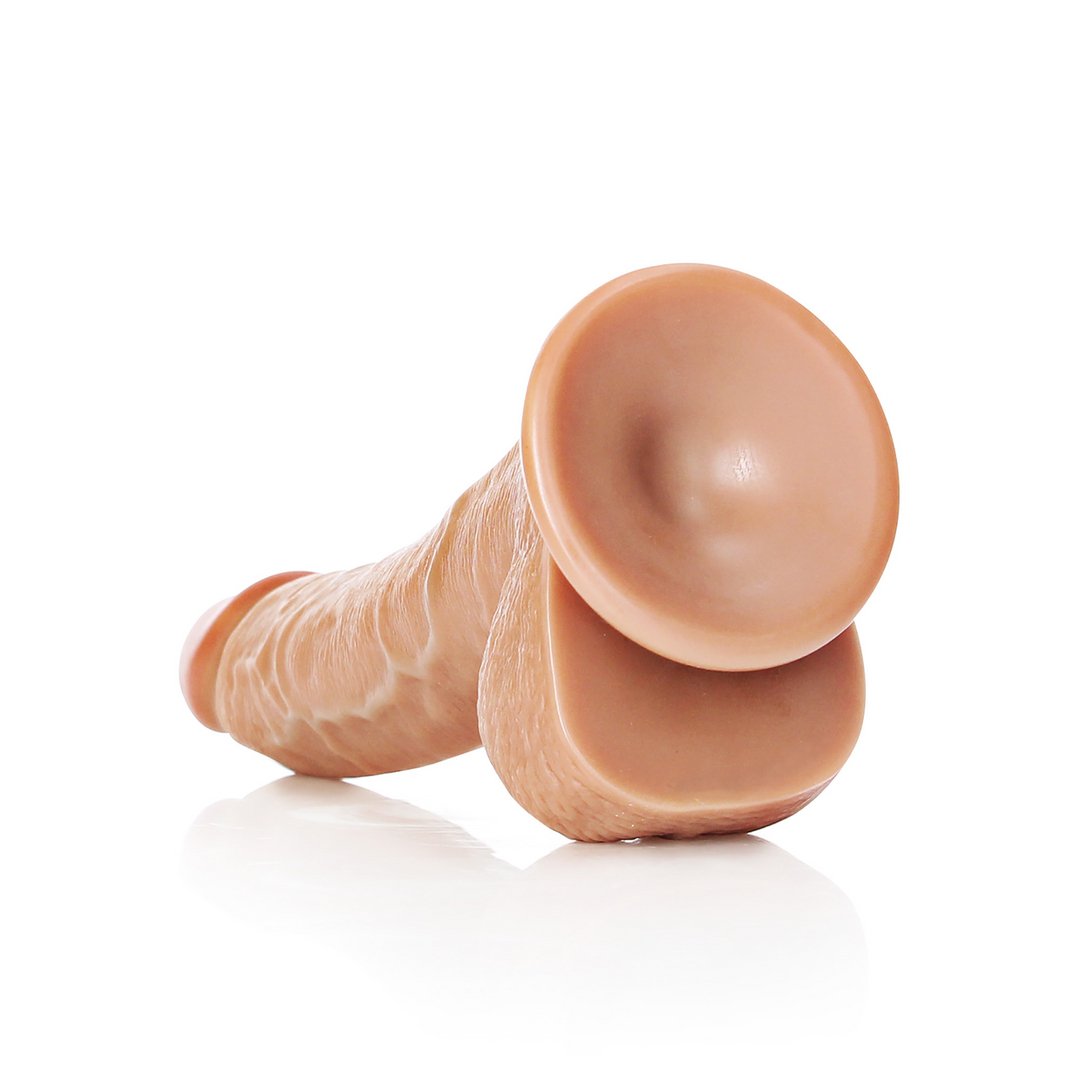 Curved Realistic Dildo with Balls and Suction Cup - 20,5 cm - EroticToyzProducten,Toys,Dildos,Realistische Dildo's,,GeslachtsneutraalRealRock by Shots