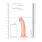 Curved Realistic Dildo with Suction Cup - 15,5 cm - EroticToyzProducten,Toys,Dildos,Realistische Dildo's,,GeslachtsneutraalRealRock by Shots