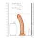 Realistische Dildo Met Zuignap - 18 cm - Pleasureplay Realistische Dildo'sRealRock by Shots