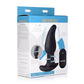 'Curved Rimming Butt Plug 10 Standen Afstandsbediening - Zwart' - EroticToyzButtplugs Anale Dildo's VibrerendXR Brands