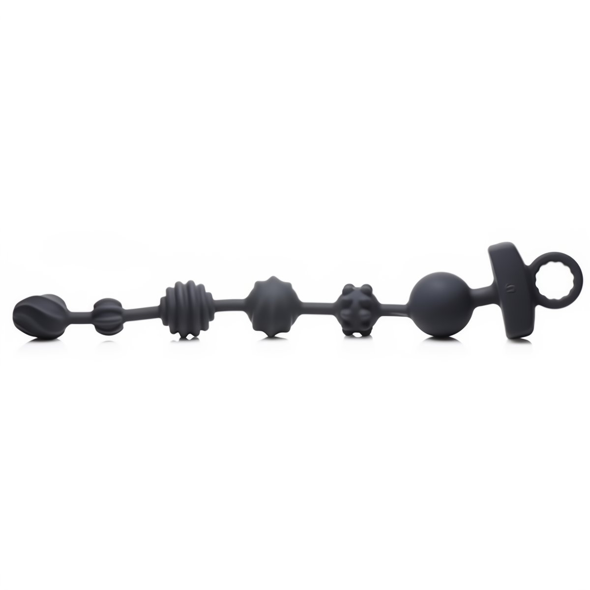 Dark Rattler - Vibrating Silicone Anal Beads with Remote Control - EroticToyzProducten,Toys,Anaal Toys,Anal Beads,,XR Brands