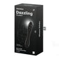 Dazzling Crystal 1 - Glass Dildo - Black - EroticToyzProducten,Toys,Dildos,Glazen Dildo's,,GeslachtsneutraalSatisfyer