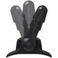 'Deluxe 360 Swivel Butt Plug Met Zuignap - 2 Stuks - Zwart' - EroticToyzAccessoiresDoc Johnson