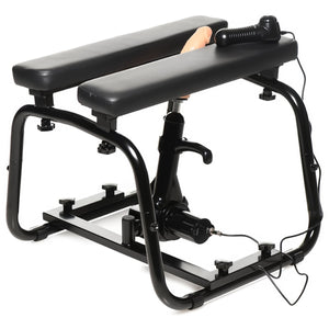 Deluxe Bangin' Bench with Sex Machine - Black - EroticToyzProducten,Toys,Erotische Meubels Poppen,Seksmachines,,GeslachtsneutraalXR Brands