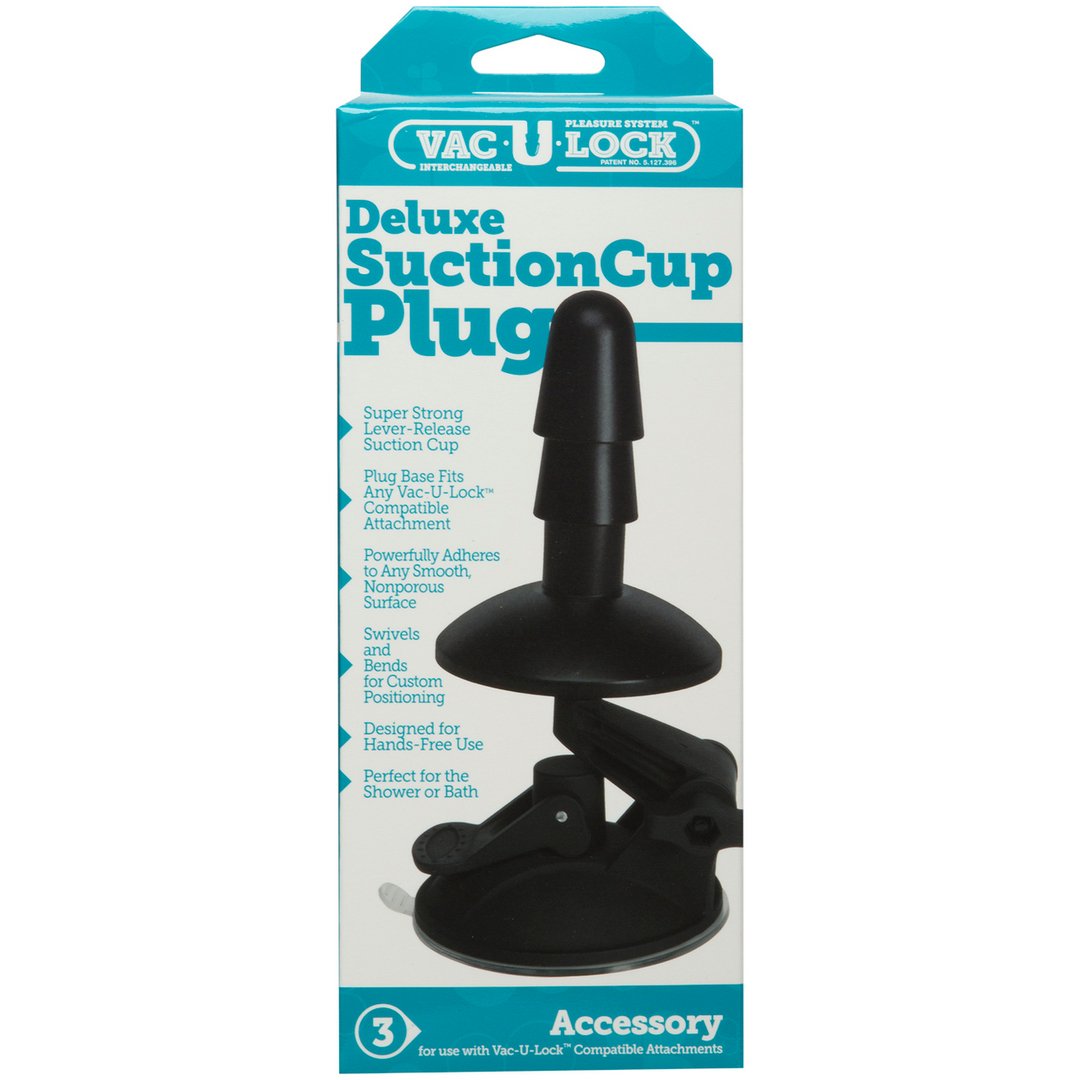 Deluxe Suction Cup Plug Accessory - 2 Pieces - EroticToyzProducten,Toys,Dildos,Accessoires,,GeslachtsneutraalDoc Johnson