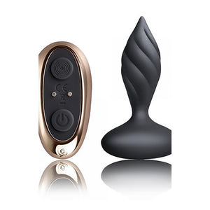 Desire Petite Sensations - Trillende Buttplug met Structuur - EroticToyzProducten,Toys,Anaal Toys,Buttplugs Anale Dildo's,Buttplugs Anale Dildo's Vibrerend,,GeslachtsneutraalRocks - Off