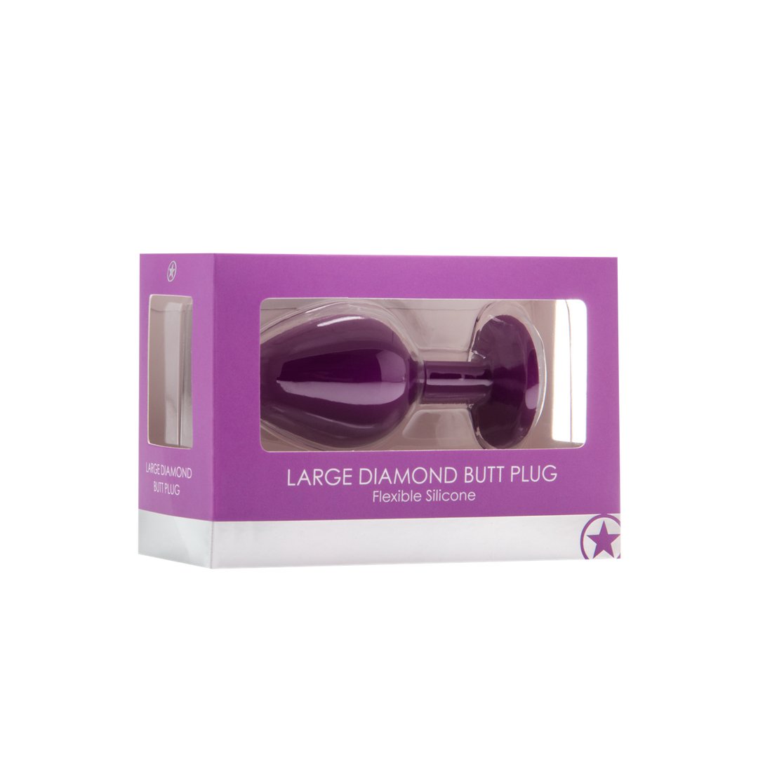 Diamond Butt Plug - Large - EroticToyzProducten,Toys,Anaal Toys,Buttplugs Anale Dildo's,Buttplugs Anale Dildo's Niet Vibrerend,,GeslachtsneutraalOuch! by Shots