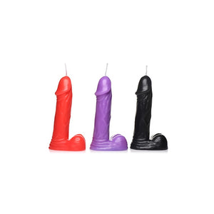 Dildo Candle Set - EroticToyzProducten,Veilige Seks, Verzorging Hulp,Massage,Massagekaarsen,,XR Brands