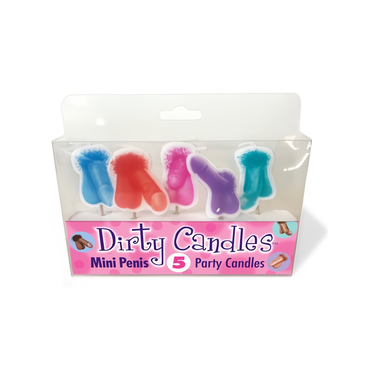 Dirty Penis Candles - EroticToyzProducten,Grappige Erotische Gadgets,Kaarsen,,GeslachtsneutraalLittle Genie Productions