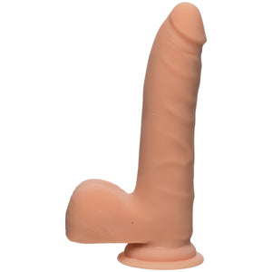 Doc Johnson D Slim Realistische ULTRASKYN Dildo 18 cm met Ballen - Huidkleurig - EroticToyzRealistische Dildo'sDoc Johnson