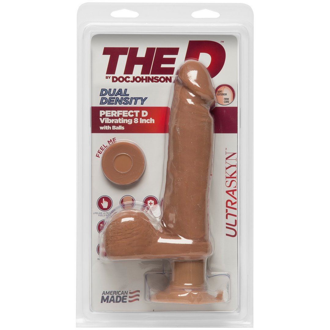 Doc Johnson Dildo Met Vibratie en Zuignap - 2 Stuks - Huidkleurig - EroticToyzRealistische VibratorsDoc Johnson