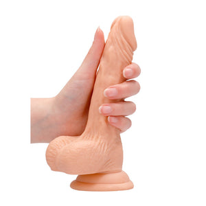 Dong with Testicles - 17 cm - EroticToyzProducten,Toys,Dildos,Realistische Dildo's,,GeslachtsneutraalRealRock by Shots