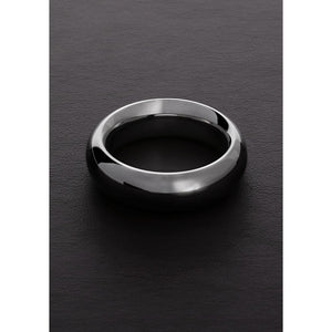 Donut Stalen Cock Ring 0.6 x 0.3 x 6 cm - Zilver - EroticToyzCockringenSteel by Shots