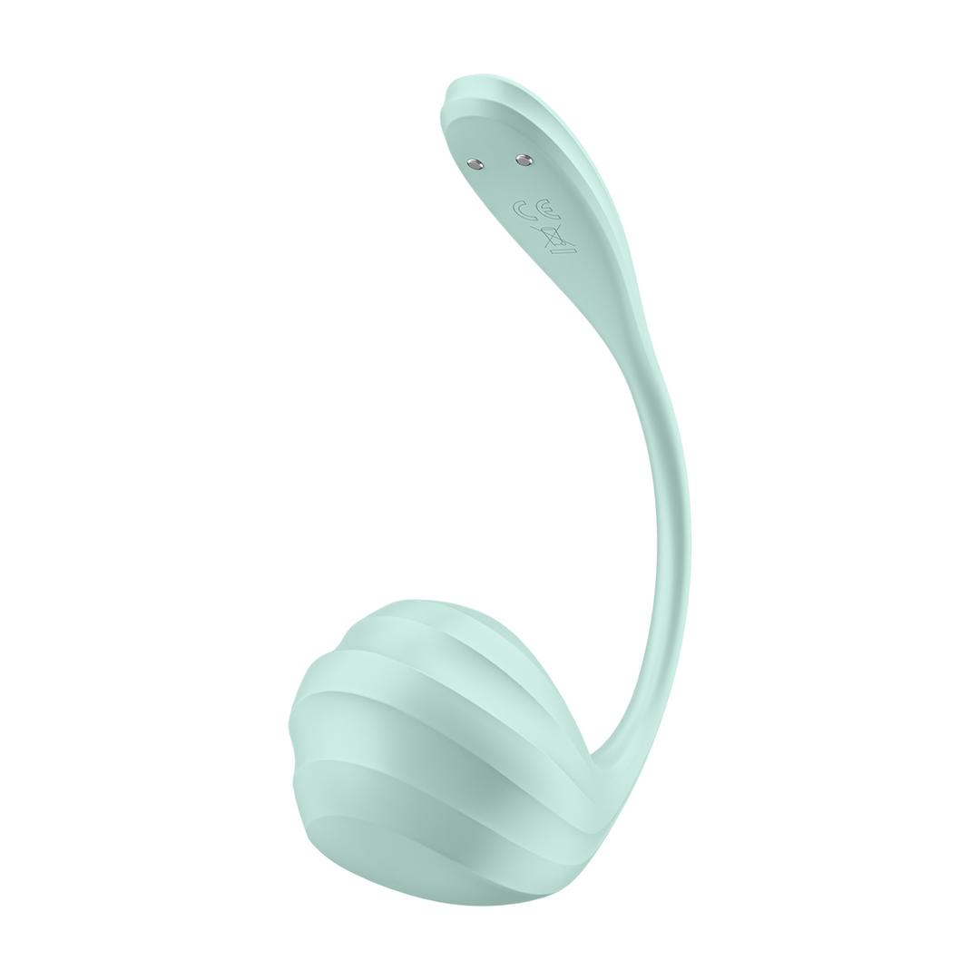 Draagbare Couple Vibrator - Mintkleurig - Pleasureplay Producten,Toys voor Koppels,Duo - Vibrators,Duo - Vibrators,Binnenkort Verwacht,Nieuwe Producten,,VrouwelijkSatisfyer