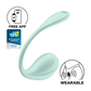 Draagbare Couple Vibrator - Mintkleurig - Pleasureplay Producten,Toys voor Koppels,Duo - Vibrators,Duo - Vibrators,Binnenkort Verwacht,Nieuwe Producten,,VrouwelijkSatisfyer