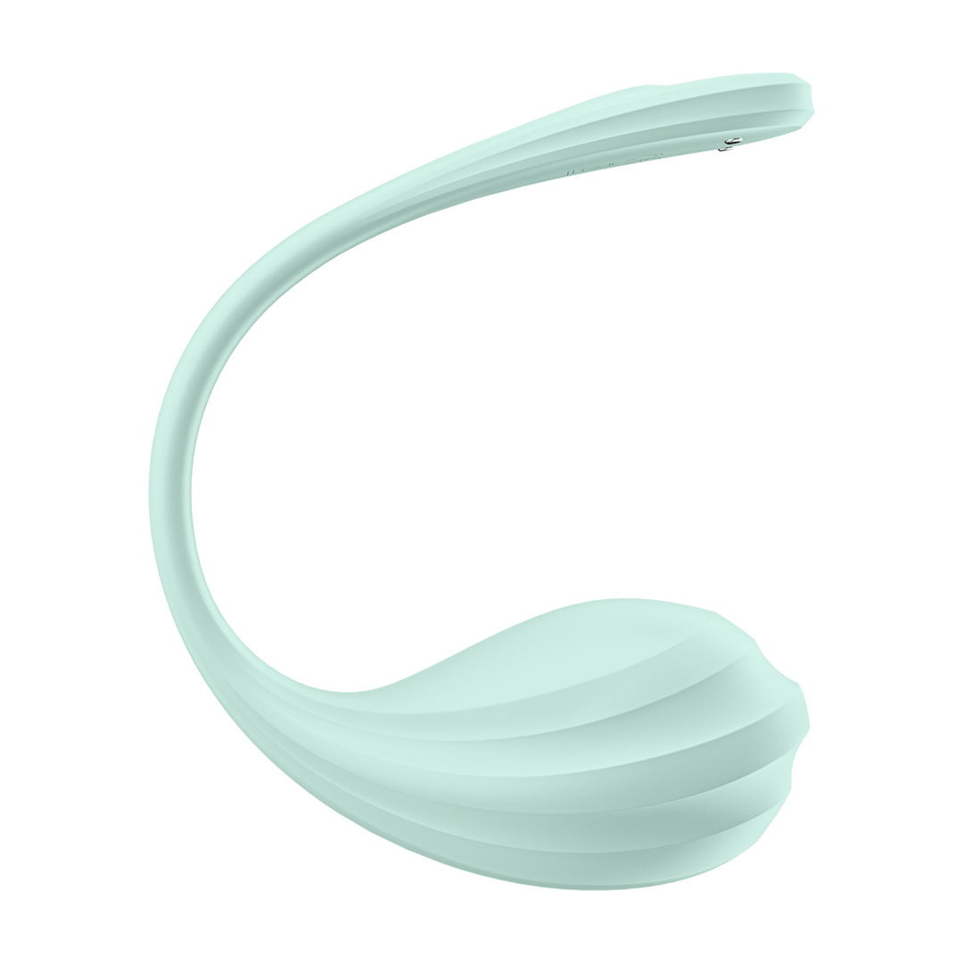 Draagbare Couple Vibrator - Mintkleurig - Pleasureplay Producten,Toys voor Koppels,Duo - Vibrators,Duo - Vibrators,Binnenkort Verwacht,Nieuwe Producten,,VrouwelijkSatisfyer