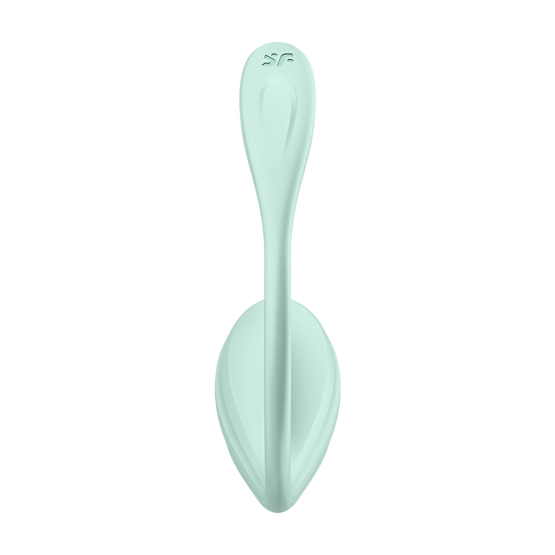Draagbare Couple Vibrator - Mintkleurig - Pleasureplay Producten,Toys voor Koppels,Duo - Vibrators,Duo - Vibrators,Binnenkort Verwacht,Nieuwe Producten,,VrouwelijkSatisfyer