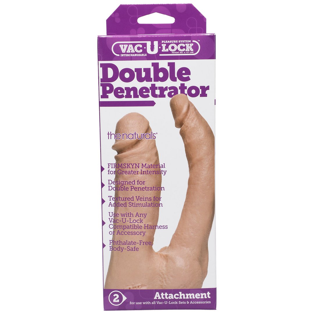 Dubbele Penetrator Dildo - 16 cm - Voor Ultra Harnas - Lichaamsveilig - EroticToyzProducten,Toys,Dildos,Voorbinddildo's,Dubbel,,GeslachtsneutraalDoc Johnson