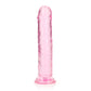 Echtelijke Dildo met Zuignap 18 cm - Transparant - EroticToyzRealistische Dildo'sRealRock by Shots