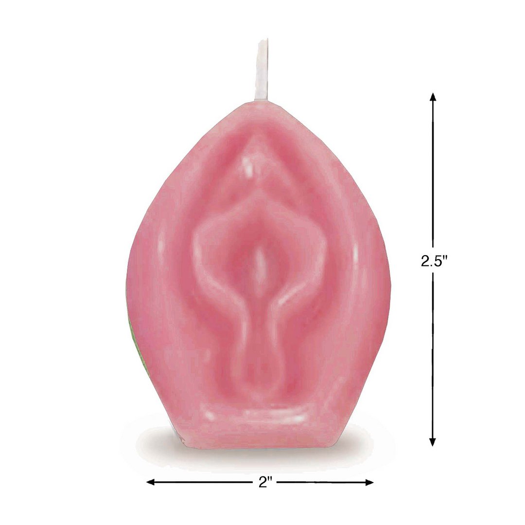 Eden’s Candle Vanilla Scented Vagina Rose - EroticToyzKaarsenLittle Genie Productions