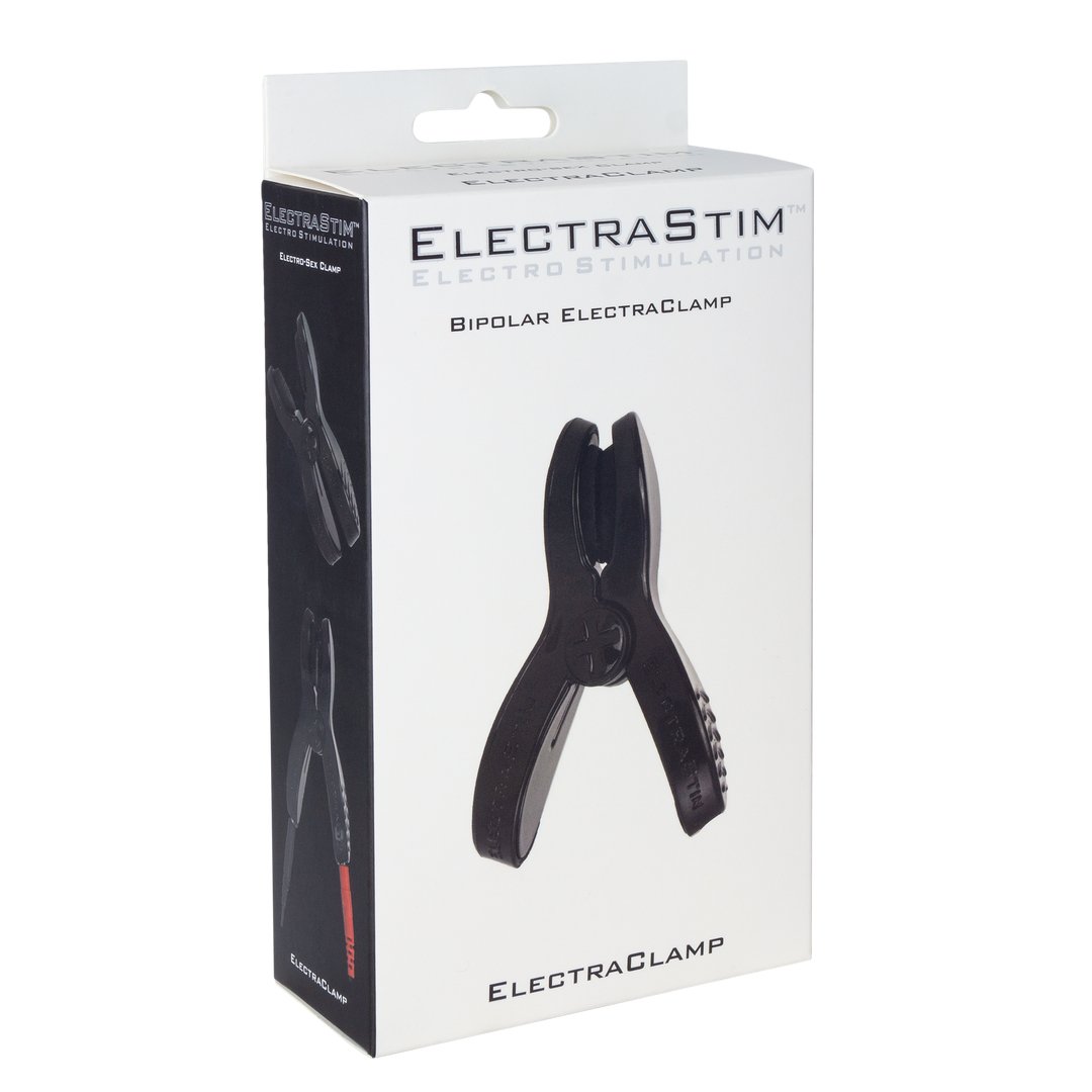 ElectraStim EM3170 Bipolaire Merklamp - Geschikt voor Electro - Seks - Zwart - EroticToyzAccessoriesElectraStim