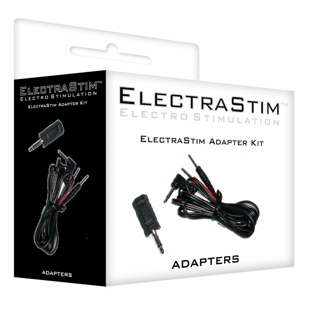 ElectraStim Jack Adapter Kabel Set 3.5mm/2.5mm - Voor Uitgebreide Electrostimulatie - EroticToyzAccessoriesElectraStim