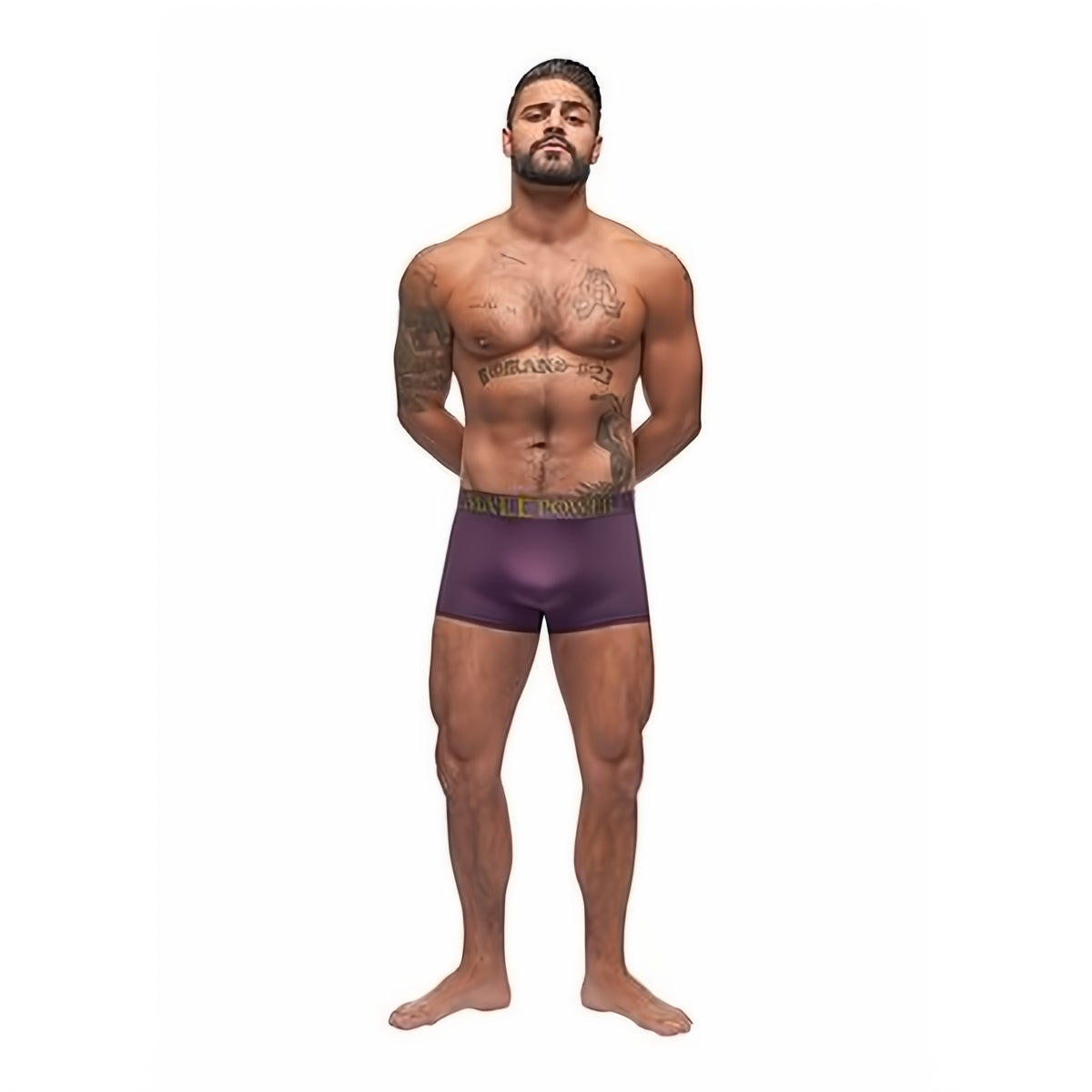 Enhancer Short - L - Eggplant - EroticToyzProducten,Lingerie,Lingerie voor Hem,Boxershorts,,MannelijkMale Power