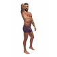 Enhancer Short - M - Eggplant - EroticToyzProducten,Lingerie,Lingerie voor Hem,Boxershorts,,MannelijkMale Power
