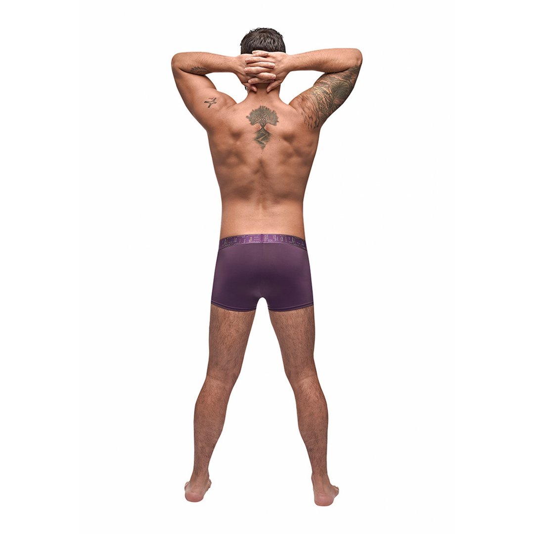 Enhancer Short - S - Eggplant - EroticToyzProducten,Lingerie,Lingerie voor Hem,Boxershorts,,MannelijkMale Power