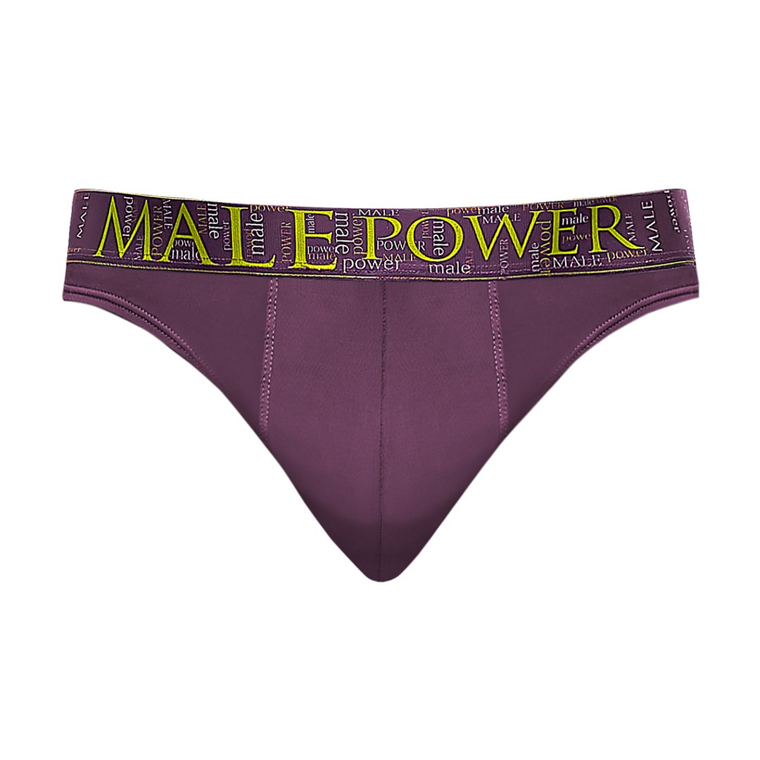 Enhancer Thong - M - Eggplant - EroticToyzProducten,Lingerie,Lingerie voor Hem,Strings,,MannelijkMale Power