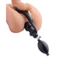 Expander Inflatable Butt Plug met Cockring - Zwart - EroticToyzOpblaasbaarXR Brands