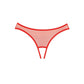 Crotchless Panty - Rood - Pleasureplay Strings en SlipjesAllure