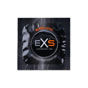 EXS Black Latex - Condoms - 12 Pieces - EroticToyzProducten,Veilige Seks, Verzorging Hulp,Veilige Seks,Condooms voor Mannen,,MannelijkEXS