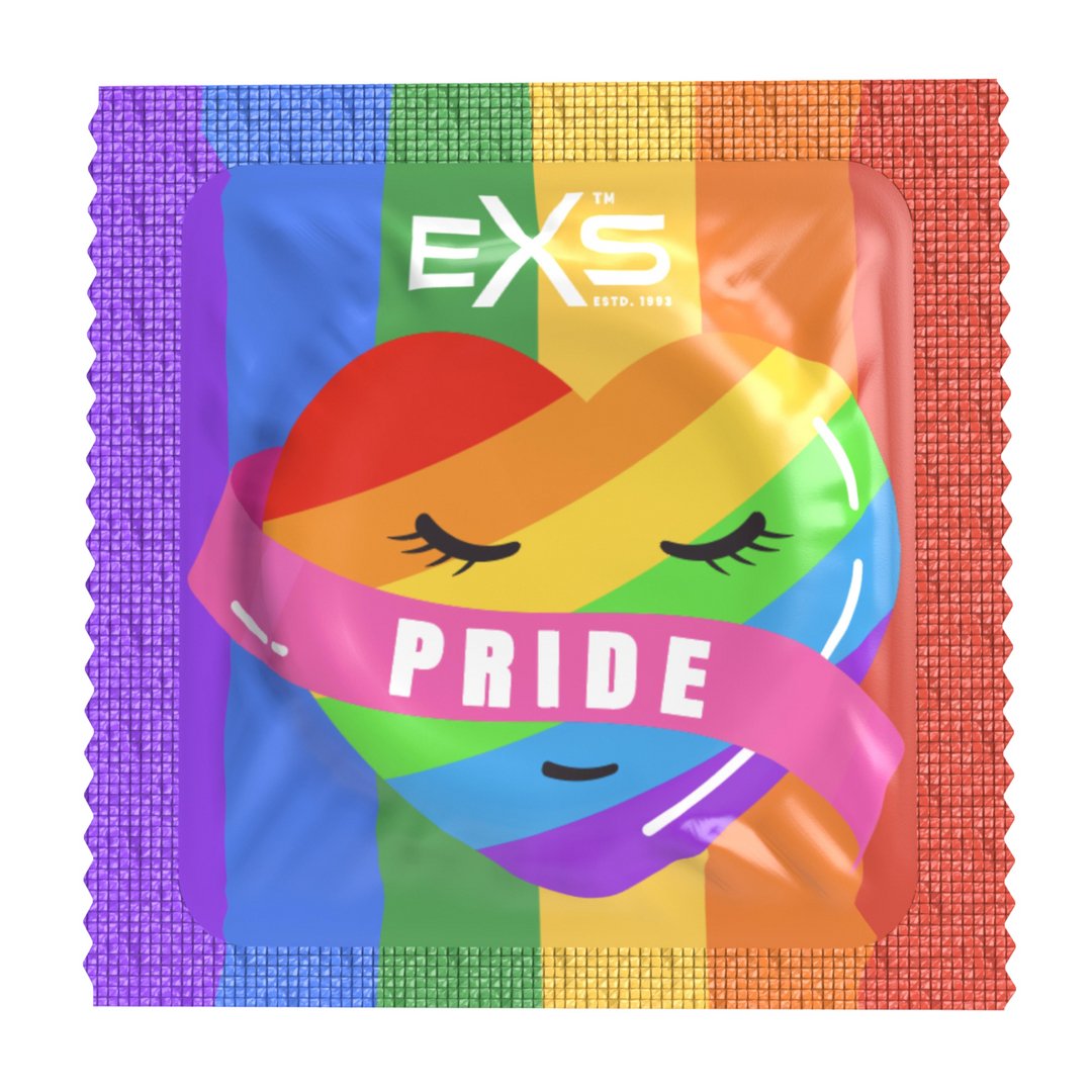 EXS Pride Condooms 54mm - 144 Stuks Voorgesmeerd - EroticToyzCondooms voor MannenEXS