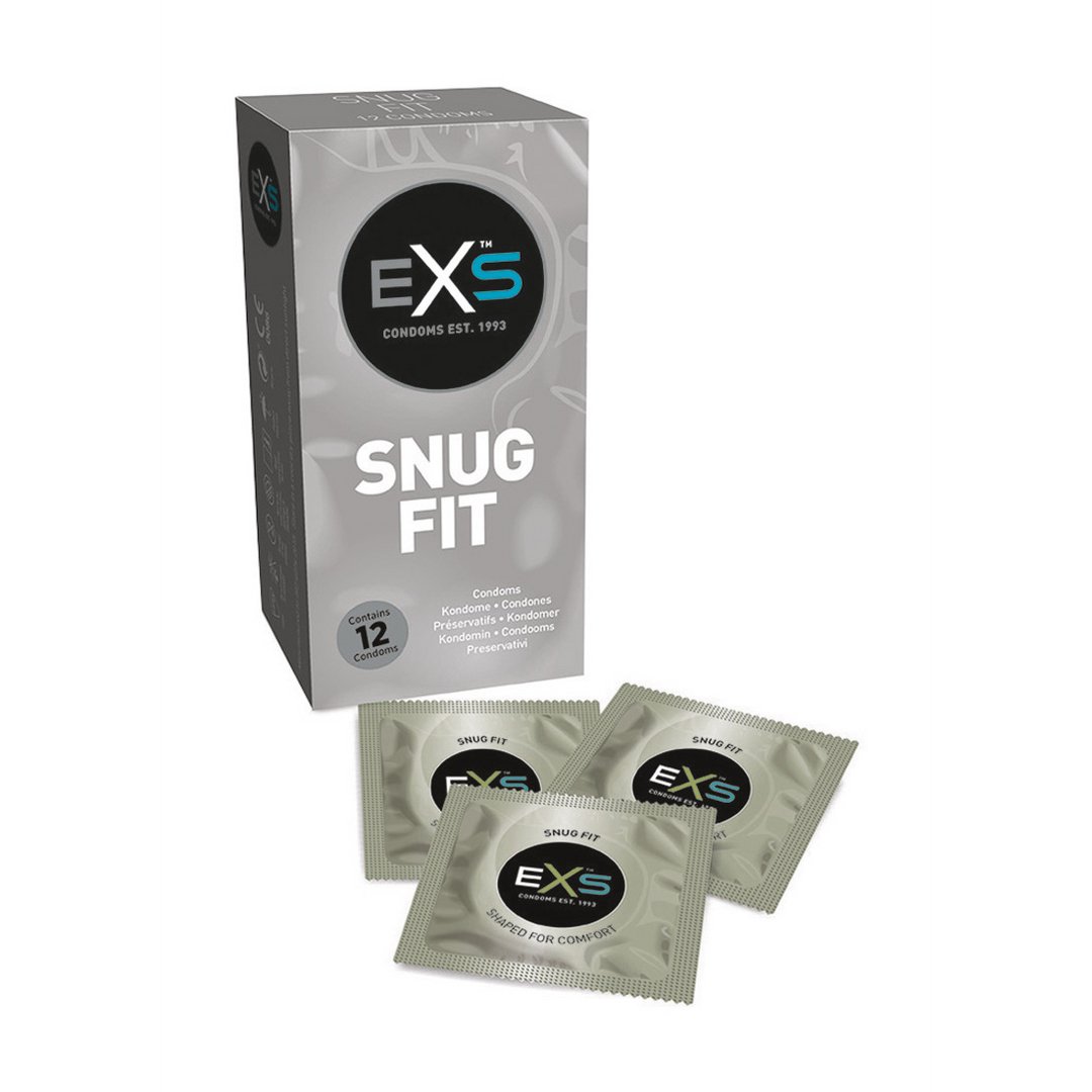 EXS Snug Fit - Condoms - 12 Pieces - EroticToyzProducten,Veilige Seks, Verzorging Hulp,Veilige Seks,Condooms voor Mannen,,MannelijkEXS