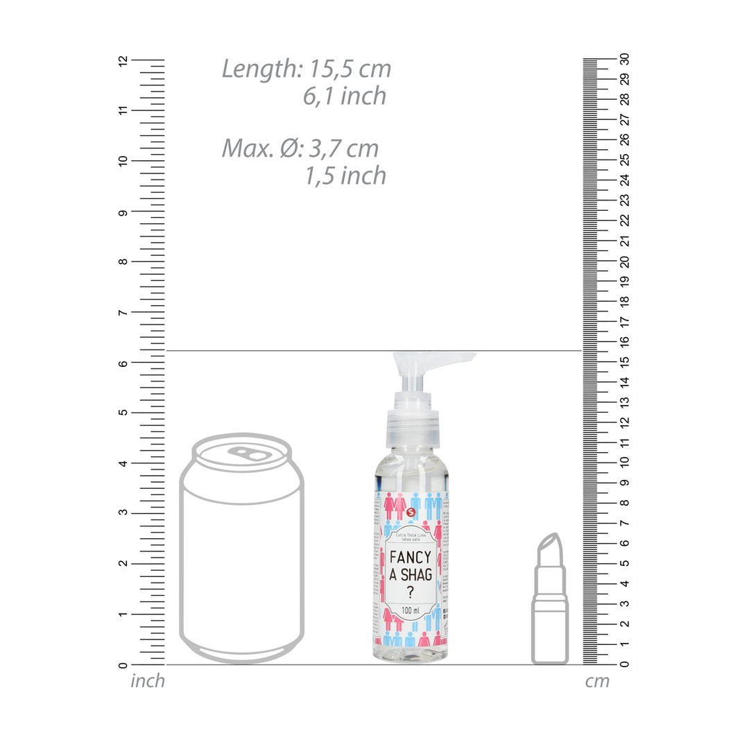 Fancy A Shag? - 100 ml - EroticToyzProducten,Veilige Seks, Verzorging Hulp,Glijmiddelen,Glijmiddelen op Waterbasis,,GeslachtsneutraalS - Line by Shots