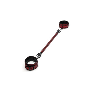 'Fifty Shades of Grey Spreader Bar met Verstelbare Cuffs - Omkeerbaar Zwart/Rood' - EroticToyzSpreidersFifty Shades Of Grey