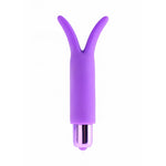 'Fun Factory Silicone Vibrator met Flikkerende Oren - Paars' - EroticToyzKogel - en MinivibratorsPipedream