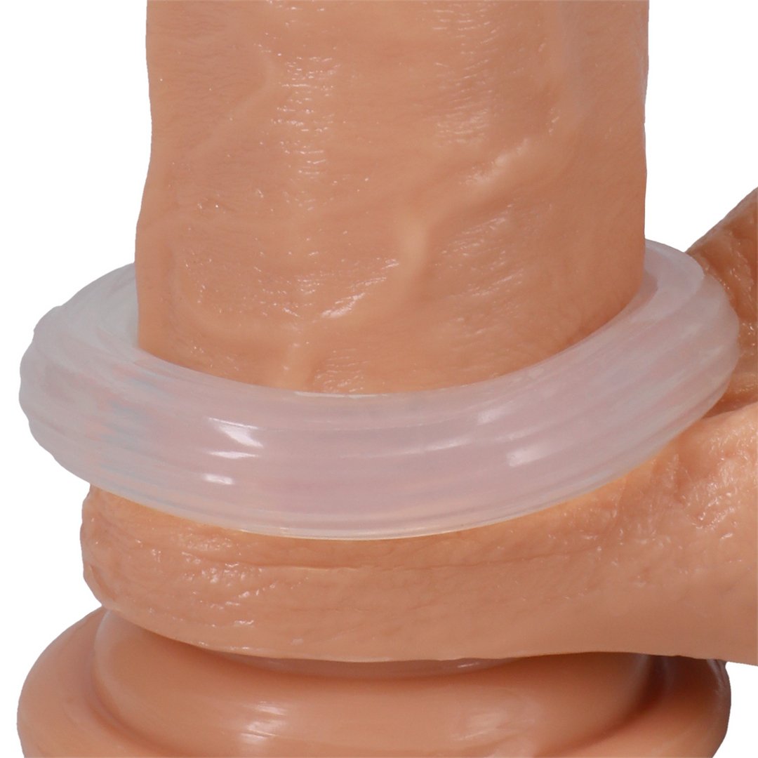 Geribbelde Donut Cockring - Voor Verlengde Erecties en Verbeterde Grootte - EroticToyzProducten,Toys,Toys voor Mannen,Cockringen,,MannelijkDoc Johnson