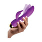 'GFocus Come Hither Silicone Vibrator - Paars' - EroticToyzRabbit VibratorsXR Brands