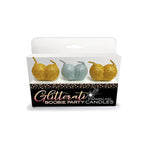 Glitterati Boobie Candle Set - EroticToyzProducten,Grappige Erotische Gadgets,Kaarsen,,GeslachtsneutraalLittle Genie Productions