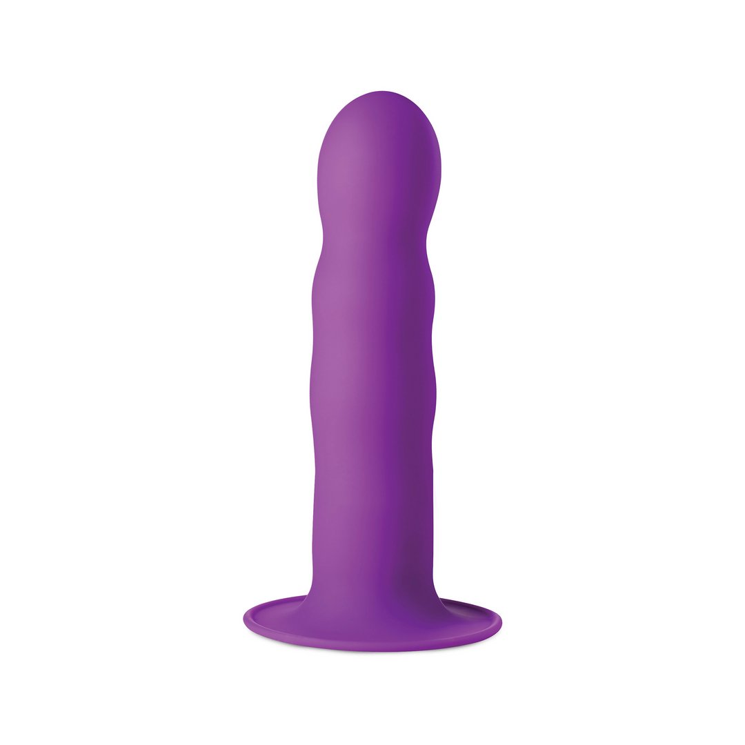 'Golvend Siliconen Dildo Met Zuignap - 20 cm' - EroticToyzRealistische Dildo'sXR Brands